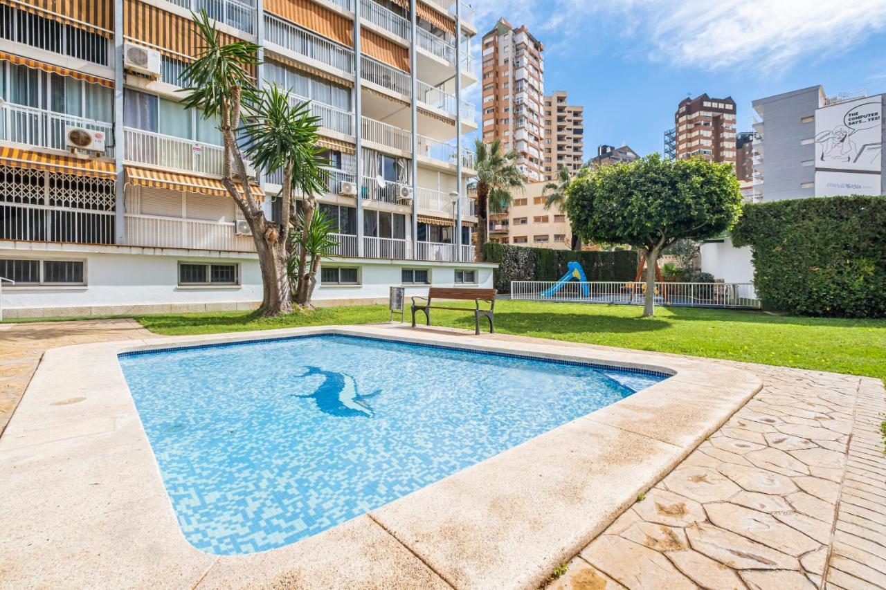 Albatros 2-7 Apartment Levante Beach Benidorm Buitenkant foto